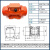 重巡(MVE700/15N-50A0)振动电机MVE100/200/3脱水振动筛仓壁振动器三相380V剪板YR