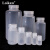 广口加厚大口HDPE塑料瓶塑料圆瓶聚PP白样品棕色留样瓶半透明试剂 HDPE(本白)15ml20个洁净包装