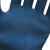 星宇360弹力星劳保手套耐磨工作防水防滑 塑胶橡胶带胶胶皮防护男 星宇A398蓝纱蓝胶（12双） L