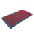 海斯迪克 HKY-6 室外防滑蹭土进门三合一地垫 入户门前脚垫塑料门垫 防水商用地毯 单刷红块红刷75*150cm
