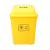 加厚摇盖垃圾桶医院黄色垃圾箱带盖废物收纳桶诊所垃圾筒 2L棉签筒(默认发) 5色可选备注颜色