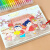 马克笔专用涂色画画本a4大本填色画儿童涂鸦绘画幼儿园卡通图画本 小小绘画家+12色水彩笔