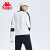 KAPPA卡帕套头衫女运动卫衣休闲小落肩圆领外套K0C82WT01 韩国白-012 XL