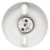 FSL佛山照明 灯座E27球泡螺口通用灯头86型明装LED球泡灯插座小圆形【10个装】