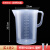 塑料量杯带刻度量杯耐高温精准刻度级量杯厨房用量筒带柄烧杯定制 5000ml