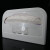 海斯迪克 HKxy-92 一次性坐垫纸盒 厕所酒店1/2坐便垫纸巾盒 塑料款