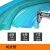 定制蛇皮管 网纹管 PVC塑料增强纤维软管内径8mm 6mm 10mm透明网 蓝色内径16厚25mm一卷88米