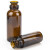 海斯迪克 HKCL-61 玻璃试剂瓶 茶色喇叭口香精香料样品瓶 实验瓶 分装瓶茶色盖子颜色随机 60ml