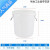 大号垃圾桶圆形户外环卫桶厨房分类桶特大餐厨商用泔水桶带盖 L60白色有盖