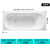 TOTO珠光浴缸PPY1650P/1750HP嵌入式小户型泡澡盆防滑浴缸 浴缸【无扶手、不带下水】 1.5m