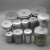 定制适用60克至750ml高筒螺纹圆形铝盒分装密封金属铝罐铝瓶预售 500ML铝罐3个