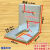 镀锌角码支架L型90度三角铁幕墙立柱梁直角固定配件连接件45*45 冷镀锌40*150无孔可加孔