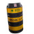 初啸 电线杆防撞桶 电杆反光警示桶防护墩 单位：个 黑黄1200*200*300