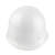 汉盾 HD-HT01 圆盔式玻璃钢工地施工加厚防护旋钮式帽衬安全帽 白色