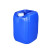 越越尚 化工废液塑料桶20L蓝色 堆码桶 加厚大号储水桶带盖发酵桶长方形YYS-HGT-L03