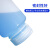 垒固 塑料大口试剂瓶HDPE广口塑料样品瓶分装瓶 1000ml本白-3个