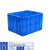 周转箱塑料收纳箱长方形盒加厚框物流筐胶箱整理筐子养鱼箱子龟箱 6507外径610*485*360