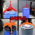 新款多功能油桶吊钳叉车专用油桶夹吊钩吊具大铁桶塑料桶吊装工具 DL800 750kg 三爪款
