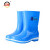 上海牌雨鞋女士中筒舒适PVC耐磨防滑防汛劳保工业防护耐腐蚀耐酸碱食品加工鞋SH559 绿色 39