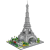 博桐梦法国巴黎埃菲尔铁塔立体拼图拼装积木微颗粒模型建筑物组装高难度 369颗粒