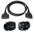 cameralink高柔线缆26P工业相机电缆拖链SDR/MDR采集卡数据连接线 MDR26/MDR26高柔弯头 0.5m