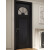 OEMG欧式复古烤漆卧室房间门弧形黑色室内办公室法式门 黑色