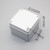 ABS塑料防水盒监控电源盒IP67室外防水接线盒户外防雨密封按钮盒 100*100*75(灰盖)
