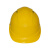 代尔塔 102009 QUARTZ IV PP安全帽UP 防冲击防刺穿单筋安全帽（不含下颌带）1顶装 黄色 