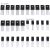 直插三极管 晶体管 PNP NPN TO-92 TO-92L TO-126 TO-220混装套件 （2）10种三极管100个78L05~79L15