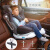 innokids儿童安全座椅0-12岁汽车用婴儿宝宝车载360度旋转可坐可躺 雅致咖-支撑腿/ISOFIX-标准款