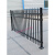 适用锌钢护栏围栏围墙花园栅栏别墅栏杆公园铁艺篱笆小区隔离栏 单开门高1.5宽1.5