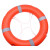 防汛应急游泳实心塑料救生圈专业船用泡沫求生圈免充气防护 泡沫小号白色反光片
