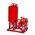 立式多级消防泵组15kw扬120m流20m3/h口DN65控制柜变频一控二气压罐100L