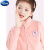 迪士尼（Disney）女童摇粒绒外套儿童2023秋冬装款卫衣新款羊羔绒保暖童装宝宝洋气 粉红色 粉色 110cm(110cm)