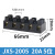 急先锋 系列接线端子排 JX5-6002 接线柱 大电流 端子座 阻燃 JX5-2005(20A)
