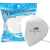 （20只装）居安思防尘口罩颗粒物防护口罩KN90PM2.5防打磨工业水泥粉尘装修劳保口罩透气一次性 （KN95）耳带式白色 20只