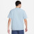 耐克（NIKE）重磅短袖Nike耐克夏季宽松美式五分袖男跑步透气蓝色运动T恤 浅蓝色/DO7393-493 L