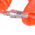 睿仕洁 伸缩气管空风管气动软管空压机连接气管 弹簧软管 直径Φ8 单位：米