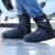 者也 BJ PVC防雨鞋套 黑色 XL码  TY20240409-1