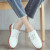 小白鞋女韩版女鞋休闲鞋女系带平跟 白色 35