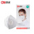 CM朝美  KN95口罩防雾霾PM2.5防粉尘折叠防护口罩独立装 挂耳式白带呼吸阀6002A-3（10只/装）