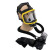 充电便携式电动辅助送风防毒长管呼吸器防毒滤尘全面罩面具 电动机
