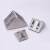 宽选工品 铝角码铝型材连接件20/30/40 工业铝角件铝型材配件含螺丝 4040(套装)