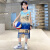 男童夏装套装2024新款儿童网眼运动篮球服背心洋气速干训练球衣潮 红色 130cm