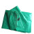 锦安行 JCH-PEB1-5 PE防水雨篷布油布 工业加厚彩条布防雨布雨棚布帆布 宽5m×长8m 140克双绿色