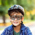 儿童骑行眼镜变色男孩防风自行车运动偏光太阳镜女 黑框透明变色片(变色-不偏光 8-17岁)