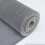钰启隆 PVC塑料防滑垫 安全防水防滑垫多拍不截断0.9米*1米（4.5mm厚）灰色