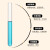 戴丹玻璃试管平口圆底耐高温高硼硅比色管化学实验室150 180200mm 高硼硅1275mm含塞 10个