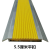 楼梯防滑条 铝合金平扣 地板压条 地毯压边条 平面防滑条 K金色5.7厘米平扣