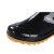 纳仕徳 XM9545 雨鞋水鞋防滑耐磨耐油塑胶套鞋防汛胶鞋雨靴 中筒 黑色 42码